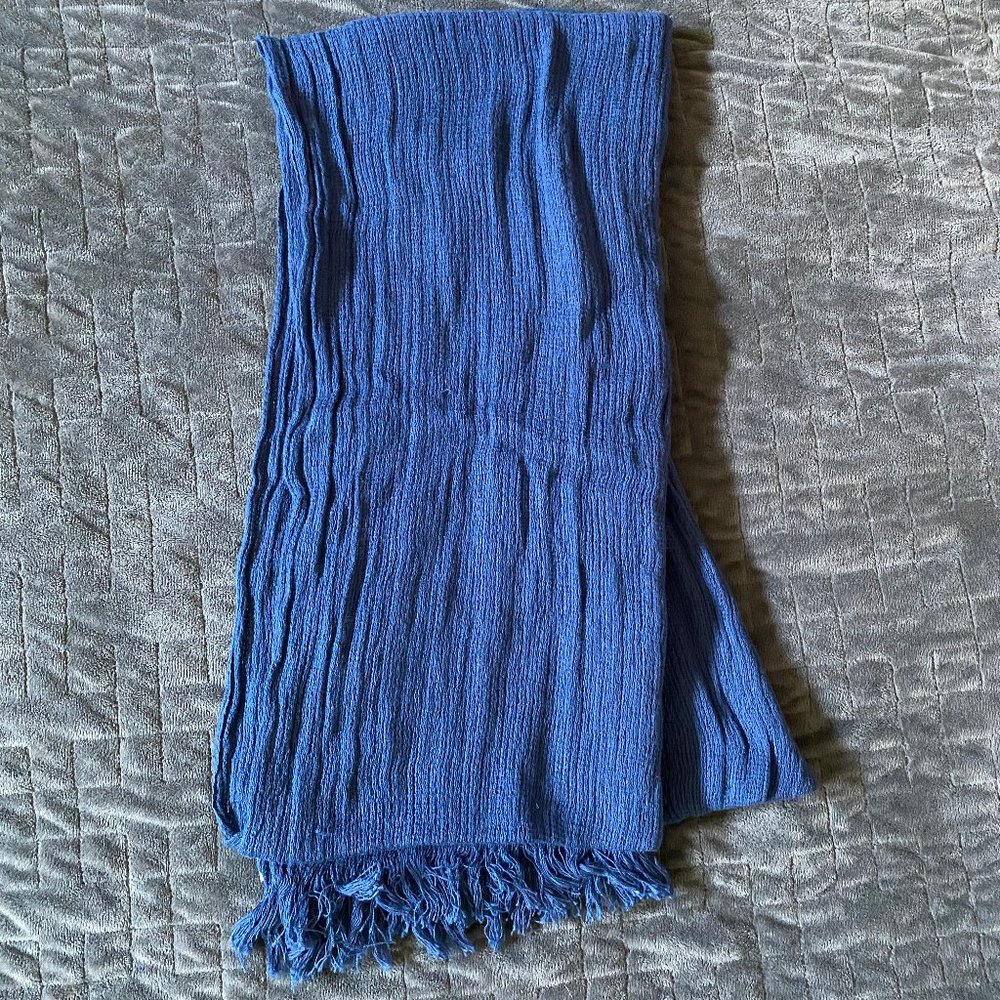 Blue Scarf